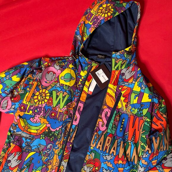 Go Slow Caravan Harajuku Windbreaker – Unisex Size Women’s M / Men’s S – NWT - Picture 6 of 12